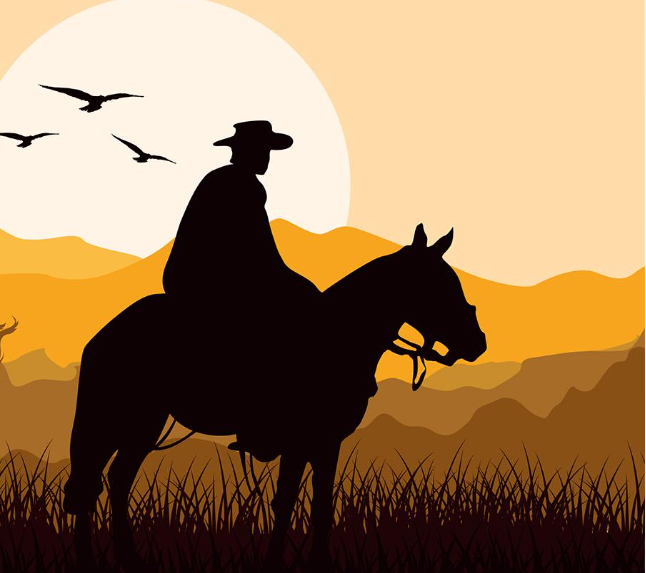 A caballo