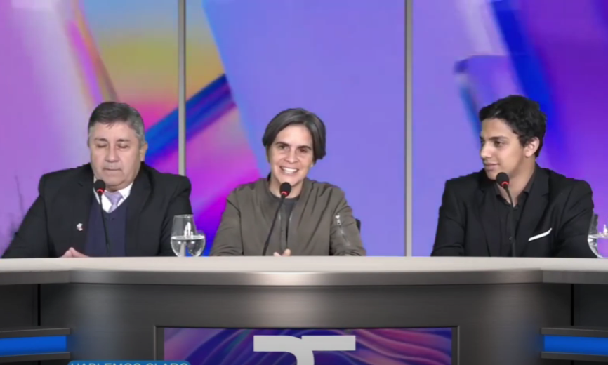 Luisa presente en Hablemos Claro